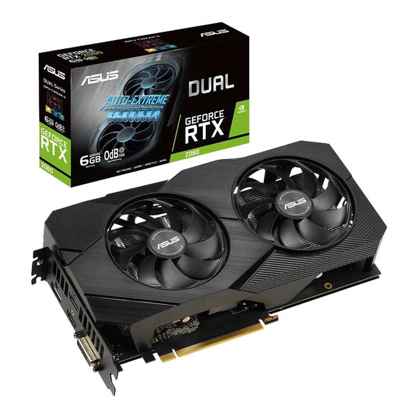 Asus GeForce RTX 2060 Dual OC EVO Edition 6GB GDDR6