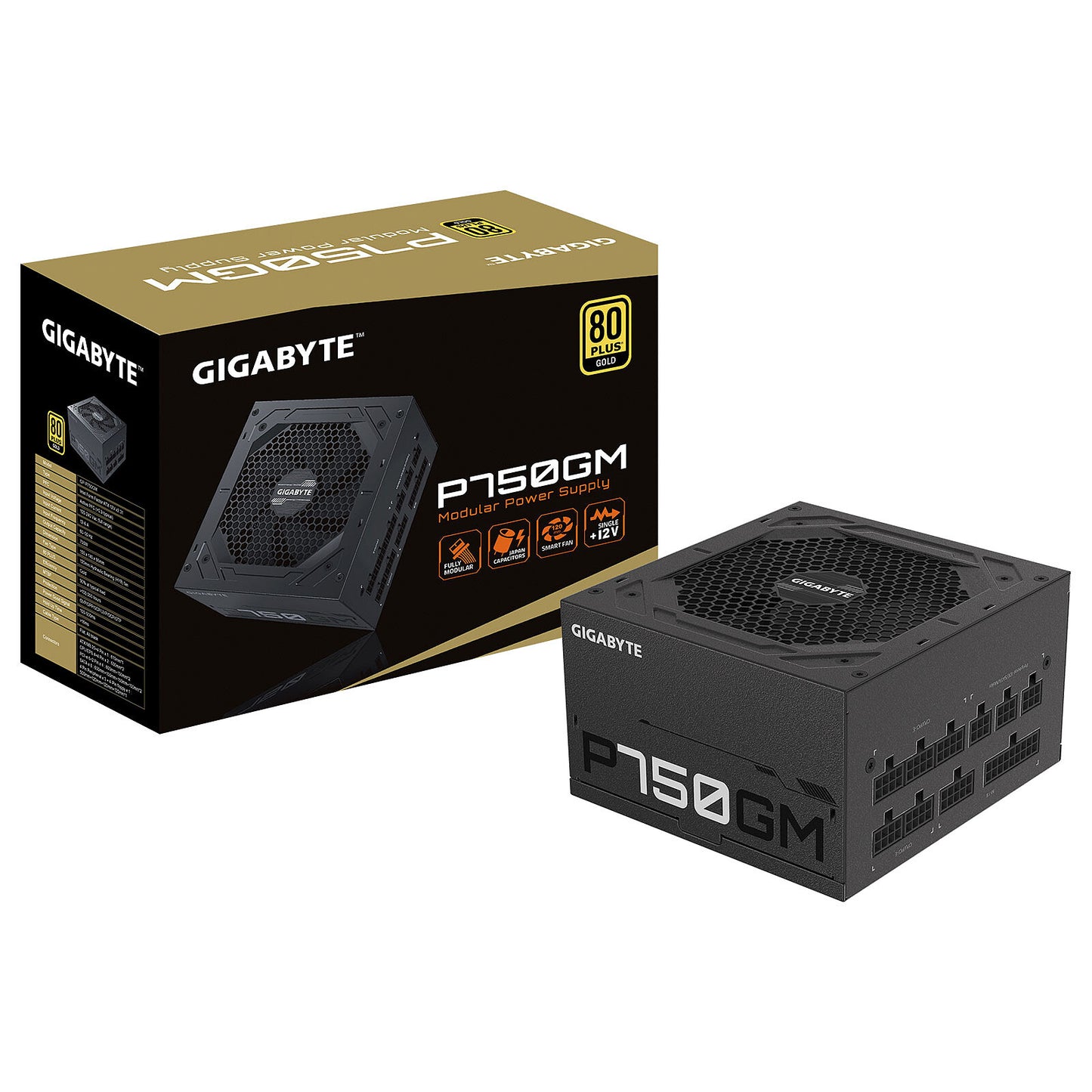 Gigabyte P750GM 750W 80 Plus Gold Full Modular