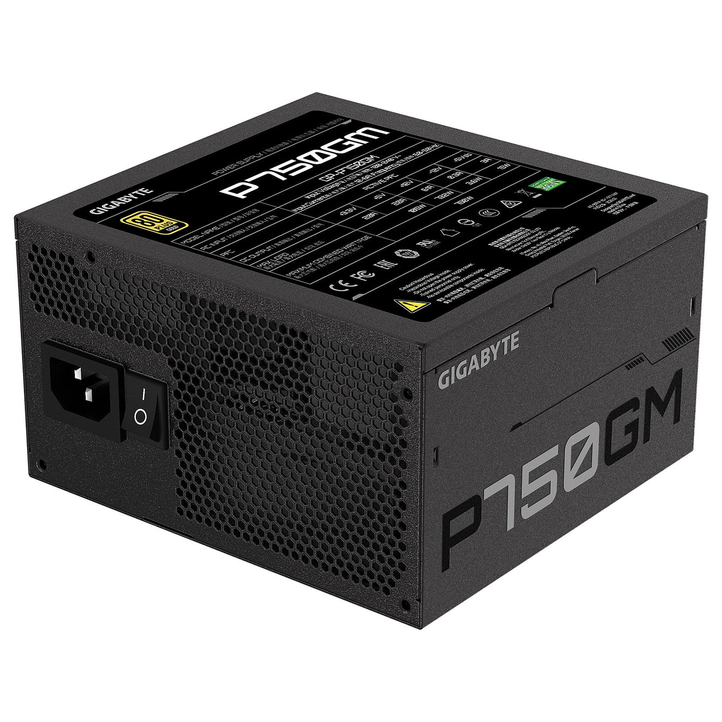 Gigabyte P750GM 750W 80 Plus Gold Full Modular