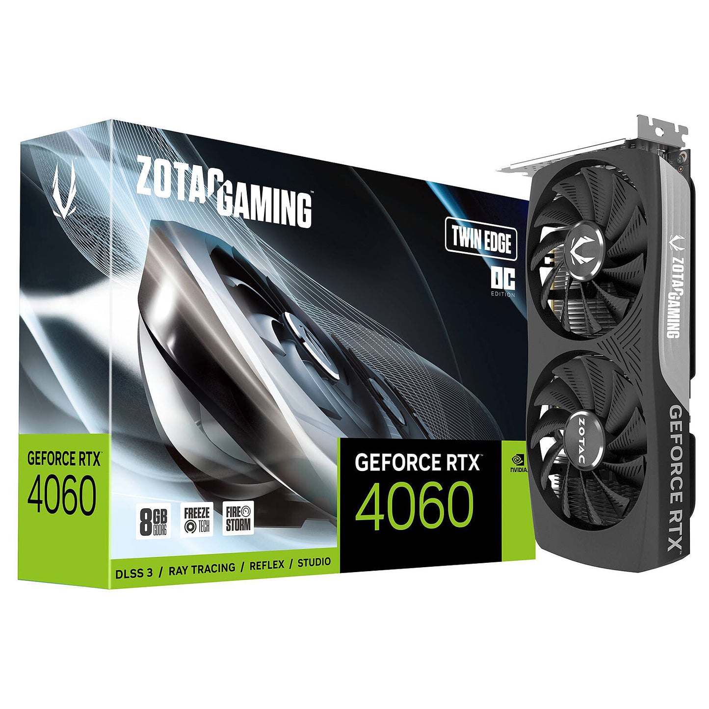 Zotac Gaming GeForce RTX 4060 Twin Edge 8GB GDDR6 DLSS3