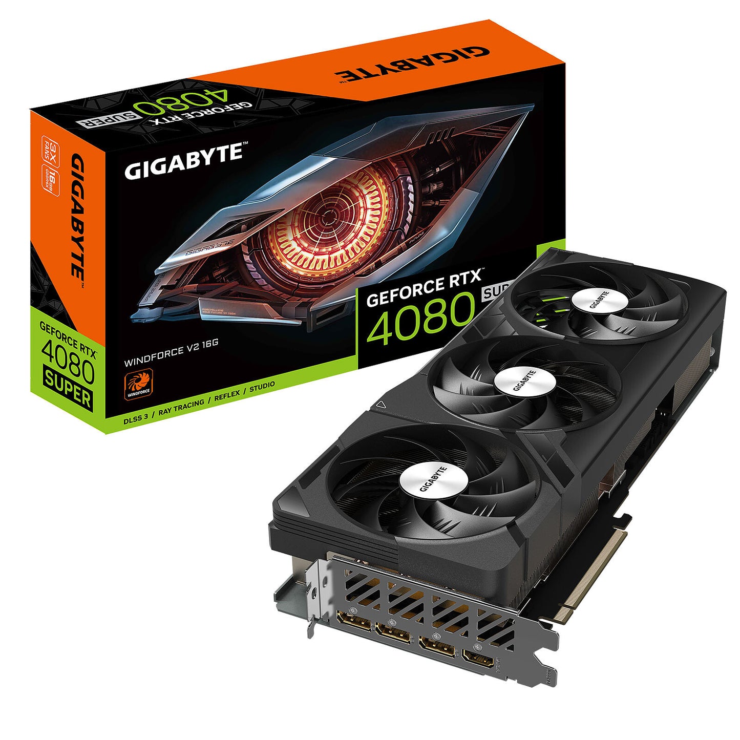 Gigabyte GeForce RTX 4080 SUPER WINDFORCE V2 16GB GDDR6X DLSS3