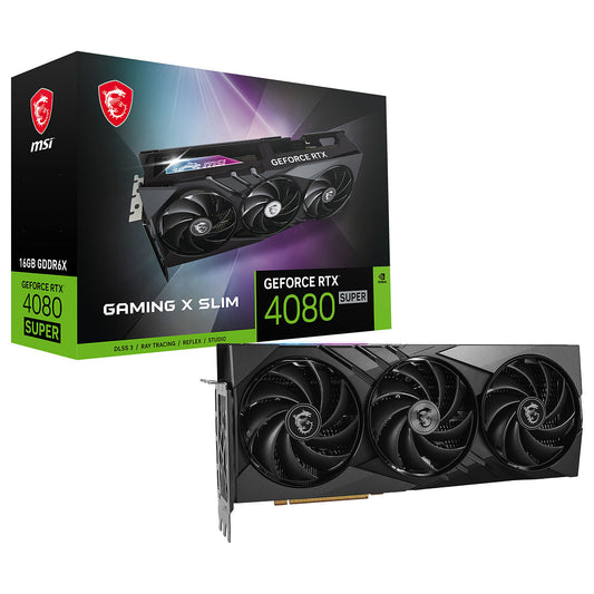 MSI GeForce RTX 4080 SUPER GAMING X SLIM 16GB GDDR6X DLSS3